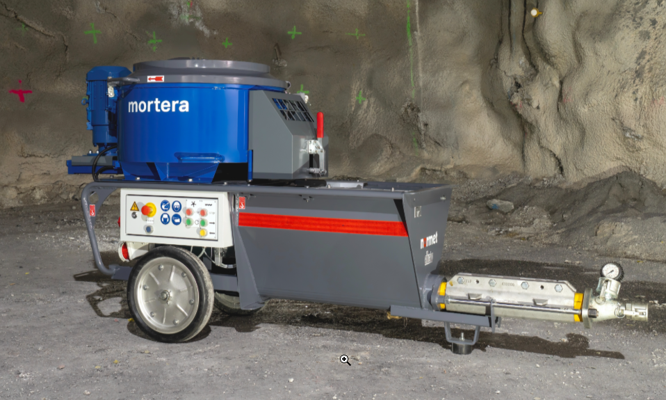 Aliva Mortera Exzenterschneckenpumpe mit 80 l Tellermischer