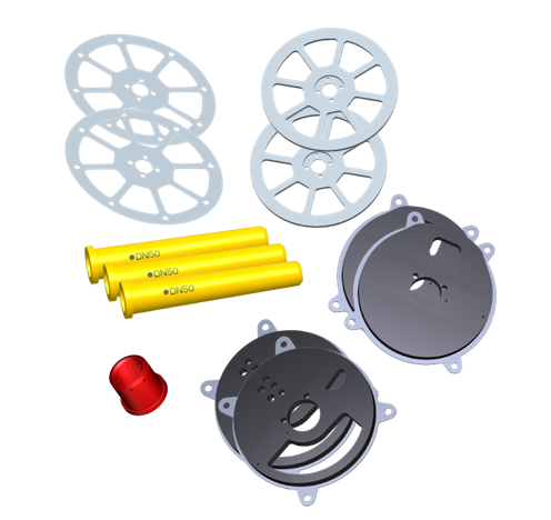 Starter Kit Verschleissteile für Aliva 257, für Nassmischung